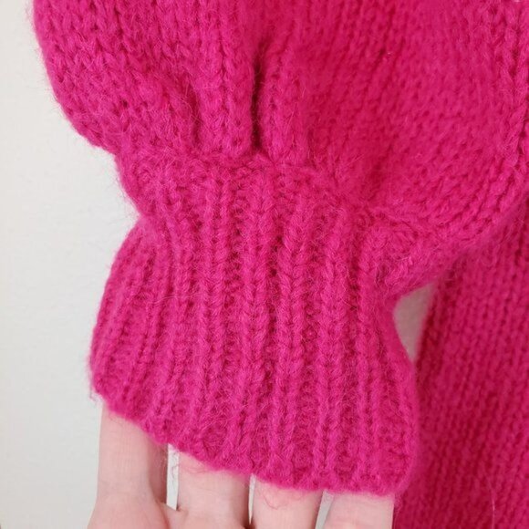 Rebecca Minkoff Olive sweater in fuchsia - Picture 8 of 9